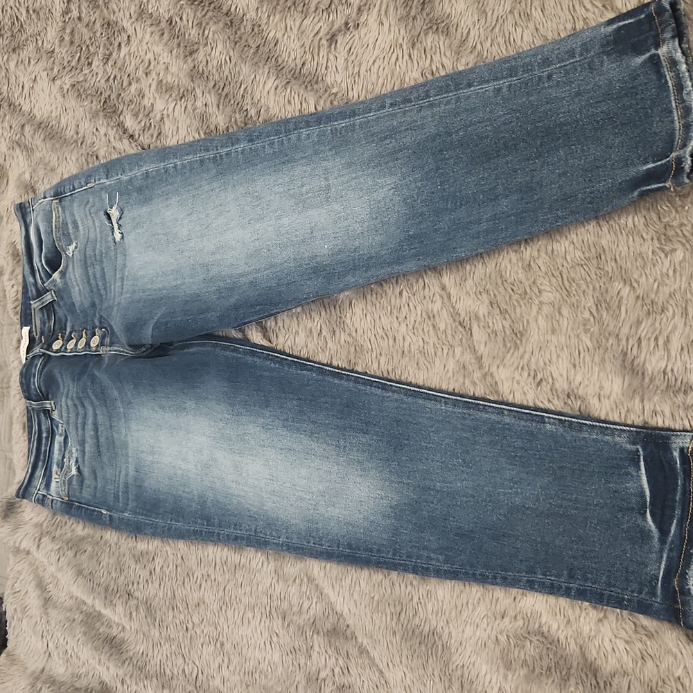 Flying Monkey Disclosure High Rise Light Blue Skinny Jeans Size 32, New W/O Tag! - Picture 5 of 13